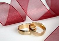 two wedding rings